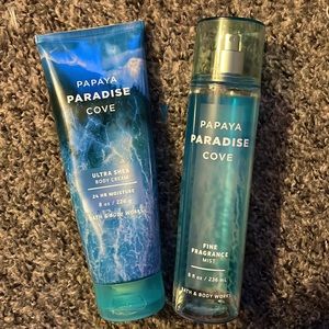 🐬Papaya Paradise Cove fragrance mist & body cream